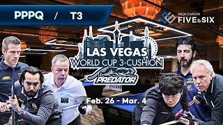 [Table 3] Las Vegas World Cup 3-Cushion 2023 - PPPQ