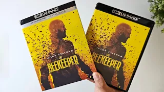 The Beekeeper 4K UltraHD Blu-ray DVD Unboxing  | Disc Menu Reveal