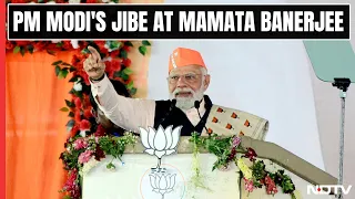 PM Modi's Jibe At Mamata Banerjee Over Sandeshkhali Row
