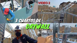 ♧ NO CREERAS LO FACIL QUE ES | Mira cómo se hace 😱 #drywall