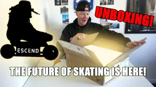 Unboxing The NEW Escend ELECTRIC SKATES  (Set Up/Tutorial)