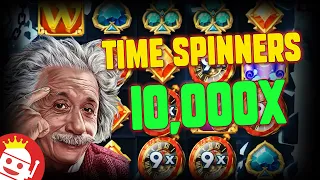 🕙 TIME SPINNERS (HACKSAW GAMING) PLAYER LANDS 10,000X MAX WIN!