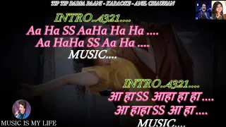 Tip Tip Barsa Paani For Female ( Sing With Me ) Karaoke With Scrolling Lyrics Eng. & हिंदी