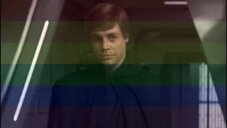 Luke Skywalker being gay for Din Djarin - The Mandalorian