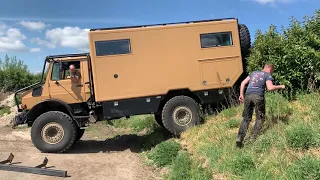 Dieseltank test Unimog 2150L38