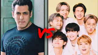 Salman Khan VS Bts | Who won ?