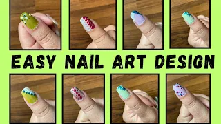 Nail Art Design 2023 | Easy Design | Nail Art at Home | #nailtutorial #nailart #nail #naildesign