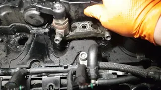 2012 VW Caddy 1.6TDI Leaking from injector washer and knocking noisy on low speed