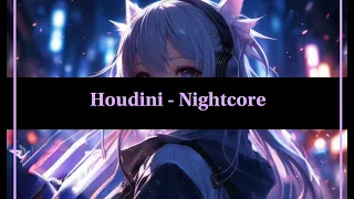 Dua lipa - Houdini | Nightcore | Lyrics | AudioZon