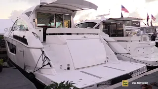 2021 Cruisers Yachts 60 Cantius Walkaround Tour - 2020 Fort Lauderdale Boat Show