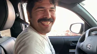 Juan goes off road