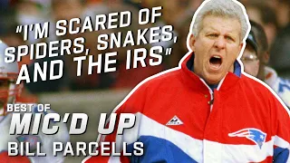"I'm Scared of Spiders, Snakes, and the IRS" Best of Bill Parcells Mic'd Up