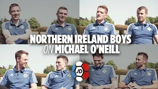 Northern Ireland Boys On Manager Michael O'Neill