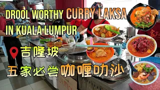 Drool Worthy Malaysian Food  - TOP 5 CURRY LAKSA in Kuala Lumpur & Selangor