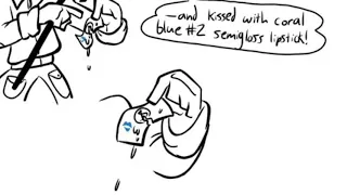 Coral Blue Lipstick (Ducktales Comic/Meme?)