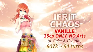 DFFOO GL Ifrit CHAOS 35cp ONLY, NO Arts Vanille (607k ft. Celes & Y'shtola)