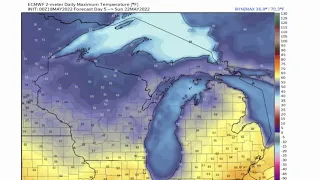 Michigan Weather Forecast - Wednesday, May 18, 2022