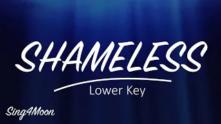 Shameless – Camila Cabello (Guitar Karaoke Instrumental) Lower Key