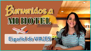 Español para viajar: ROLE-PLAY interactivo en un HOTEL [SPA SUBS] || Travel Spanish || Maria Español