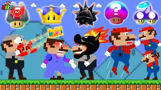 What if Bowser's Fury had Custom POWER UPS?! in Super Mario Bros. Wonder | Game Animation