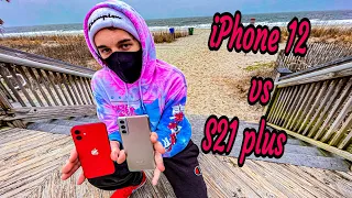 Que DIFICIL decision!!! iPhone 12 vs Samsung S21 Plus - No cometas un error!!!