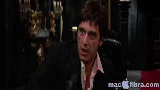 Al Pacino Scarface Scena Finale