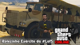 GTA V Online: Rolezinho Caminhão do Exército Barracks OL