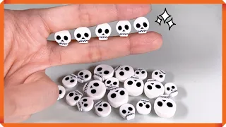 Part 1: Polymer Clay Skull Cane Tutorial