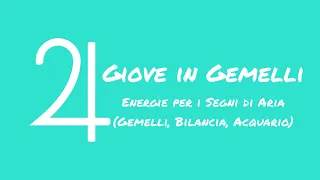 Giove in Gemelli - Energie per i Segni d'Aria