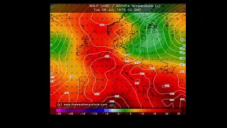 Summer 1976:  UK's second hottest summer average temperature recorded