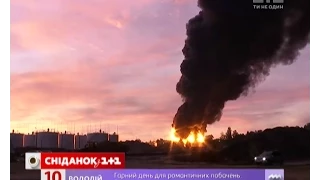 Вибух нафтобази під містом Васильків може стати найбільшою техногенною катастрофою за історію країни