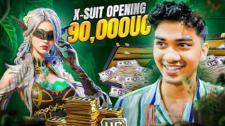 90,000 UC CRATE OPENING | NEW X SUIT | FUNNIEST CRATE OPENING EVER