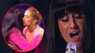 American Idol 2014 Season 13: Jennifer Lopez KISSES Contestant Jena Irene After Performance