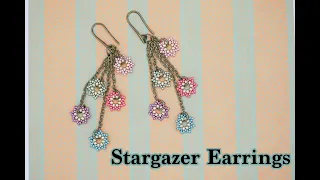 Stargazer Beaded Earrings - DIY Jewelry Making Tutorial