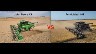 John Deere X9 1100 vs Fendt Ideal