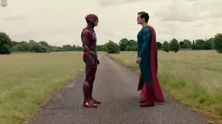 The Flash vs Superman Race / Mid Credits Scene | Justice League (2017) | Justice League |  AVTORN