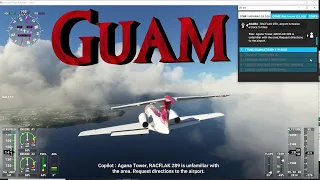 MSFS 2020 - Saipan to Guam