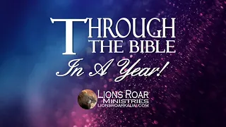 Through the Bible in A Year: DAY 138