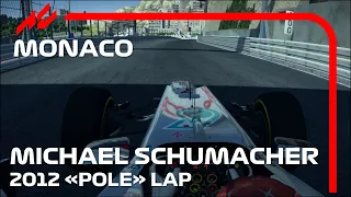 "LAST" POLE OF THE KAISER | Mercedes F1 W03 | Monaco | Michael Schumacher Onboard