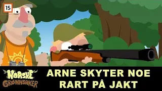 Arne skyter noe rart på jakt