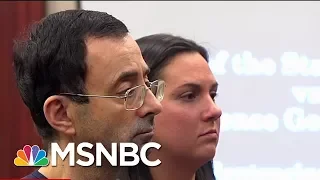 Former Olympic Gymnastics Coach Larry Nassar Is Sentenced Up To 175 Years | MSNBC