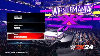 WWE 2K24 - All Wrestlemania Arenas UNLOCKED IN SHOWCASE!