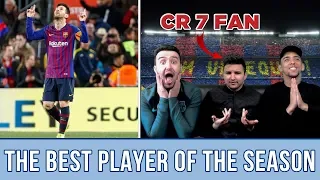 CR7 Fan reacts to: This is why Lionel Messi is the best player the season 2018/19 | REACTION