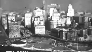 An Aerial Trip Over New York, 1920s