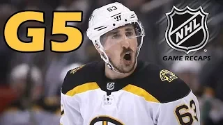 Boston Bruins vs Tampa Bay Lightning. 2018 NHL Playoffs. Round 2. Game 5. 05.06.2018. (HD)