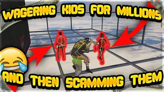 WAGERING SALTY PLAYERS AND THEN SCAMMING THEM (GTA 5 RP)