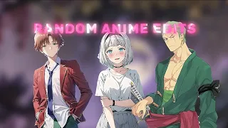 random anime edits