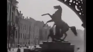Ленинград, 1935 год..  В кадре Невский и люди, забытые детали прошлой жизни