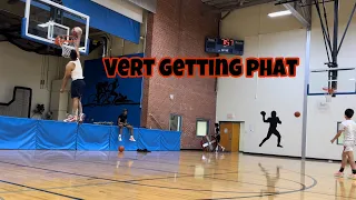 5’7 dunk journey: happy Easter , we got some  🐰 tonight!!