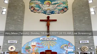 [ TAMIZH ] Holy Mass - Sunday, 18 April 2021 | Live Streaming 8:15 AM | Rev. Fr. Saminathan S.